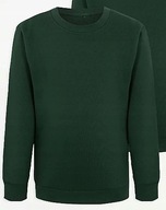 GEORGE bluza dresowa zieleń butelkowa r.128-134