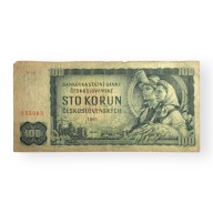 Czechosłowacja - 100 Koron 1961