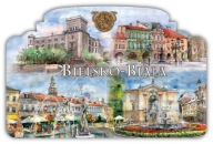 BIELSKO BIAŁA magnes na lodówkę CZ41
