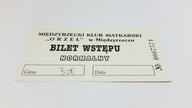 stary bilet siatkówka ORZEŁ Międzyrzecz