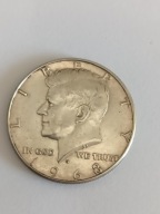 half dollar Kennedy 1968 D