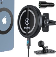 OHLPRO Magnetyczny Uchwyt Samochodowy z Ładowaniem do iPhone