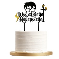 Topper Harry Potter na tort – Wszystkiego Najlepszego Po Polsku