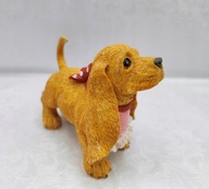 Basset rasowy PIES figurka kolekcjonerska świetny