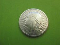 2 złote srebro Głowa Kobiety 1933 r
