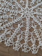 Serwetka serwetki obrus okrągłe cacko rękodzieło śr45