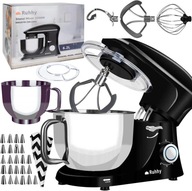 ROBOT KUCHENNY PLANETARNY 1500 W czarny ZESTAW WIELOFUNKCYJNY MOCNY NOWOŚĆ