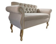 Sofa kanapa glamour dwuosobowa