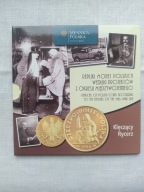 Zestaw kolekcjonerski - repliki monet polskich - Klęczący Rycerz