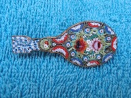 Stara broszka - Millefiori - Gitara.