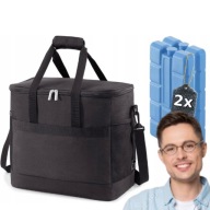 TORBA TERMICZNA TERMOIZOLACYJNA PODRÓŻNA LODÓWKA TURYSTYCZNA + 2X WKŁADY