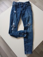 Noisy May młodzieżowe spodnie jeans r W27/ L34 pas 62-74cm