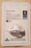 Smoczek fizjologiczny uspokajający Suavinex SX Pro biały 1 szt
