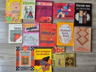 Ksiazki haftowanie szycie szydełkowanie krawiectwo tkactwo dzierganie