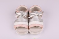 Bobux Sandałki Mirror Seashell Shimmer + Silver Stripe