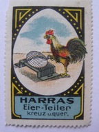 Haras - krajalnica do jajek - zalepka reklamowa