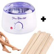 PODGRZEWACZ DO WOSKU 100W DEPILACJA ROLKA WOSK MIĘKKI SALON + GRATIS PATYK