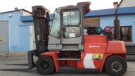 Wózek Widłowy Kalmar GCE 80-9 Triplex Maszt