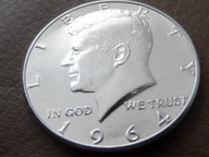 Half Dollar Kenndy z 1964 r.srebro