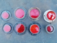 1 x odblask szklany - Zundapp BMW DKW Triumpf BW40 WH i podobne 1936-45