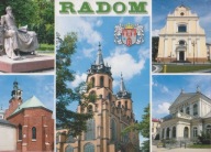 RADOM - KOŚCIÓŁ - RESURSA - POMNIK - HERB
