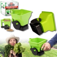 SIEWNIK RĘCZNY DO NAWOZU TRAW OGRODOWY ROZSIEWACZ DO NASION UNIWERSALNY 3L