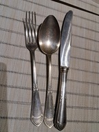 Sztućce Helleberg nóż widelec łyżka zestaw Gerlach