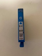 hp wkład tusz 655 cyan cz110a oryginał pusty