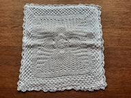 Koronkowa poszewka na jasiek 35 x 35 cm