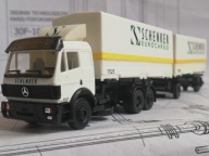 ~*~ ORYGINALNY HERPA..MERCEDES-BENZ SK '88..Z PRZYCZEPĄ..SCHENKER EUROCARGO