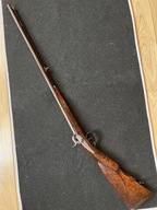 Dubeltówka czarnoprochowa damast