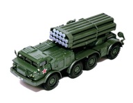 Pojazd BM-27 Uragan Hurricane - Metalowy