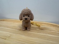 Breloloczek Brelok do Kluczy Pies Piesek Pudel miniaturowy Druk3D