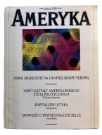 Magazyn AMERYKA Jesień 1988 | Grafika Komputerowa | John Barth | Retro