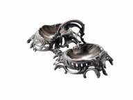 Srebrna solniczka rokoko Minerwa