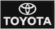 Termo Naszywka Toyota Motoryzacja Haftowana Naprasowanka