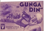 GUNGA DIN -CARY GRANT -film -program kinowy -lata 30-te