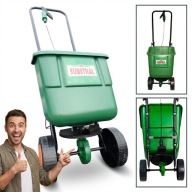 SIEWNIK RĘCZNY NA KÓŁKACH SCOTTS EASYGREEN II NOWY 300CM/8L