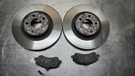 TARCZE + KLOCKI HAMULCOWE KOMPLET MERCEDES X204 C219 A2044210000