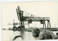 GDAŃSK - DŹWIGI BRAMOWE W PORCIE GDAŃSKIM