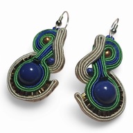 kolczyki sutasz perły Swarovski