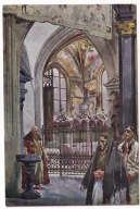 Kraków Wawel Kaplica Św. Krzyża Krakowiacy szlachcic ok.1917r. St. Tondos