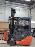 Toyota 8FBET15 elektryczny wózek 3-kołowy