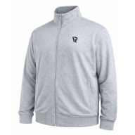 Szara bluza z kołnierzykiem rozpinana męska rozmiar 3XL XXXL DYNAMIC