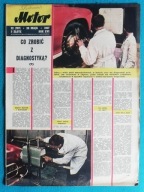 MOTOR 22/1967 - Fiat 1100 R. Moskwicz 408. Skoda