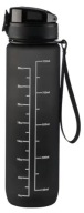 Butelka sportowa CRIVIT 1000 ml motywacyjna, shaker 1 Litr czarny. (50)