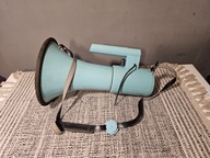 MEGAFON TUBA GŁOŚNIK DUŻY UNITRA TONSIL MILICJA OBYWATELSKA PRL - UNIKAT