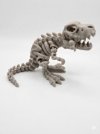 Figurka Szkielet T-Rexa 25cm - Model Kolekcjonerski Druk 3D