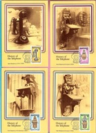 Afryka Pd.Bophuthatswana 1983 MC FDC 4szt. technika łączność stare telefony