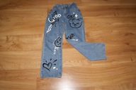 Spodnie jeansy dżinsy 158 12-13 lat Szerokie